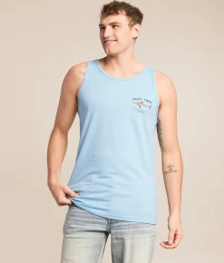 Salty Crew Bruce Tank Top Clear Sky Clearance