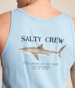 Salty Crew Bruce Tank Top Clear Sky Clearance
