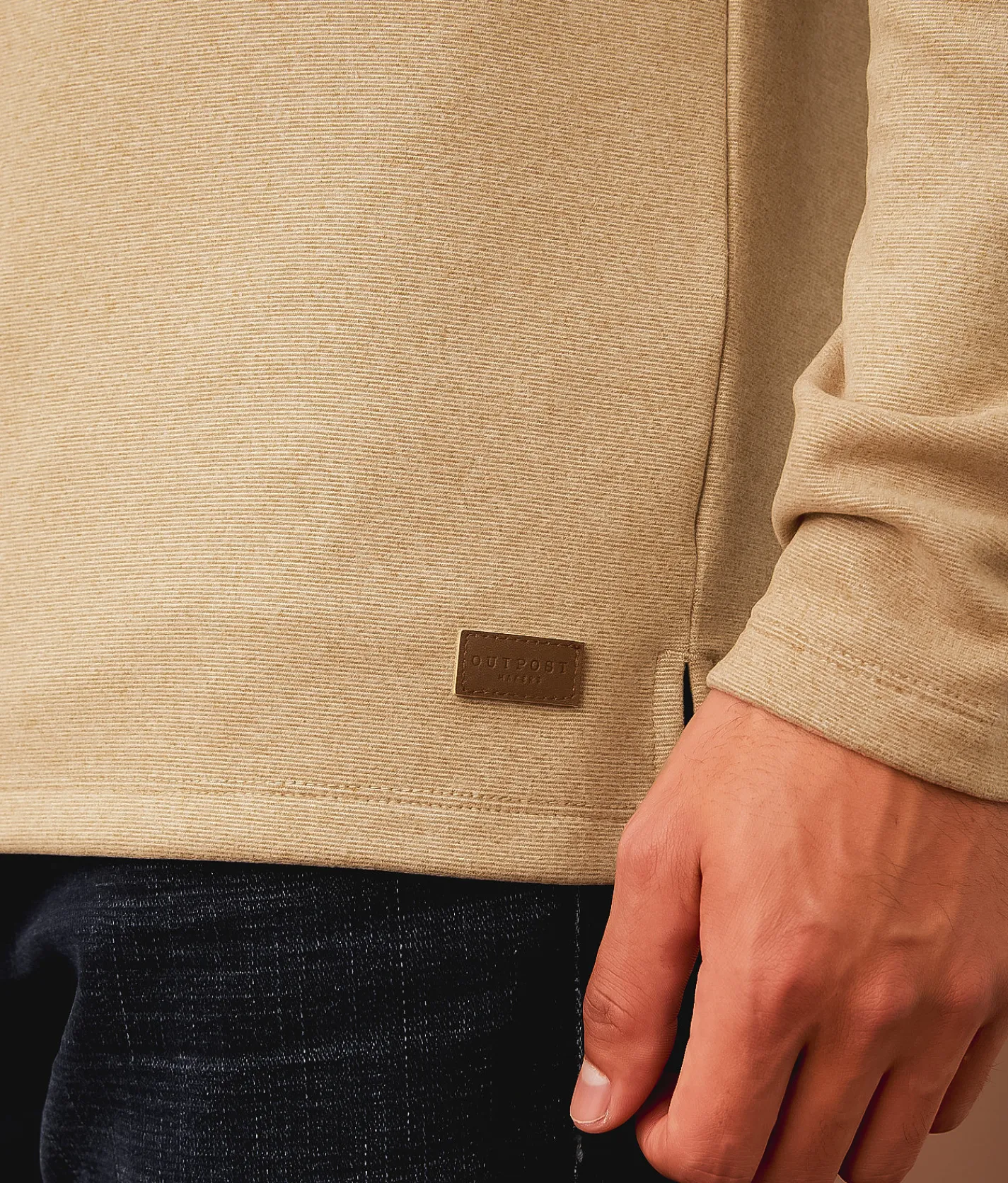 Tops | Outpost Makers Brushed Henley Yukon