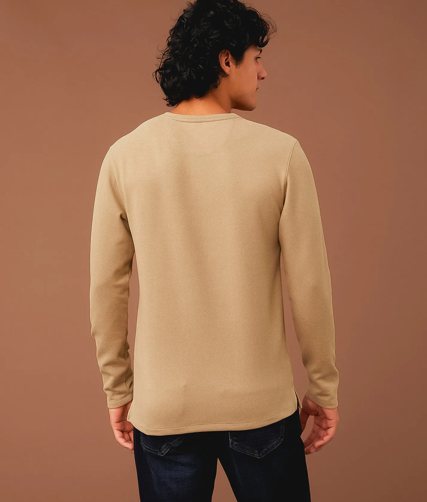 Tops | Outpost Makers Brushed Henley Yukon