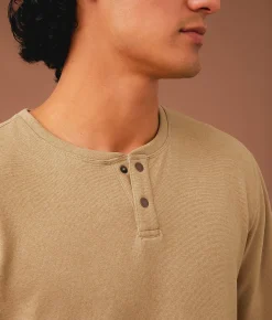 Tops | Outpost Makers Brushed Henley Yukon