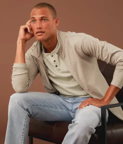Tops | Outpost Makers Brushed Knit Jacket Rock