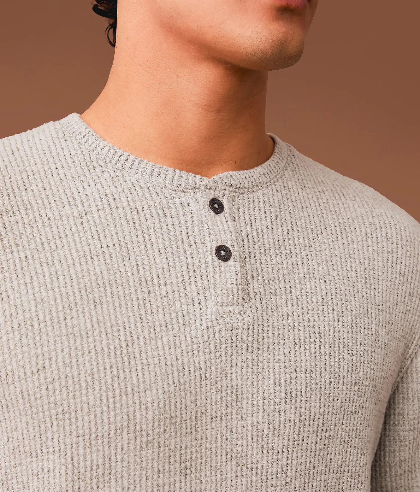 Tops | Outpost Makers Brushed Thermal Henley Kambaba