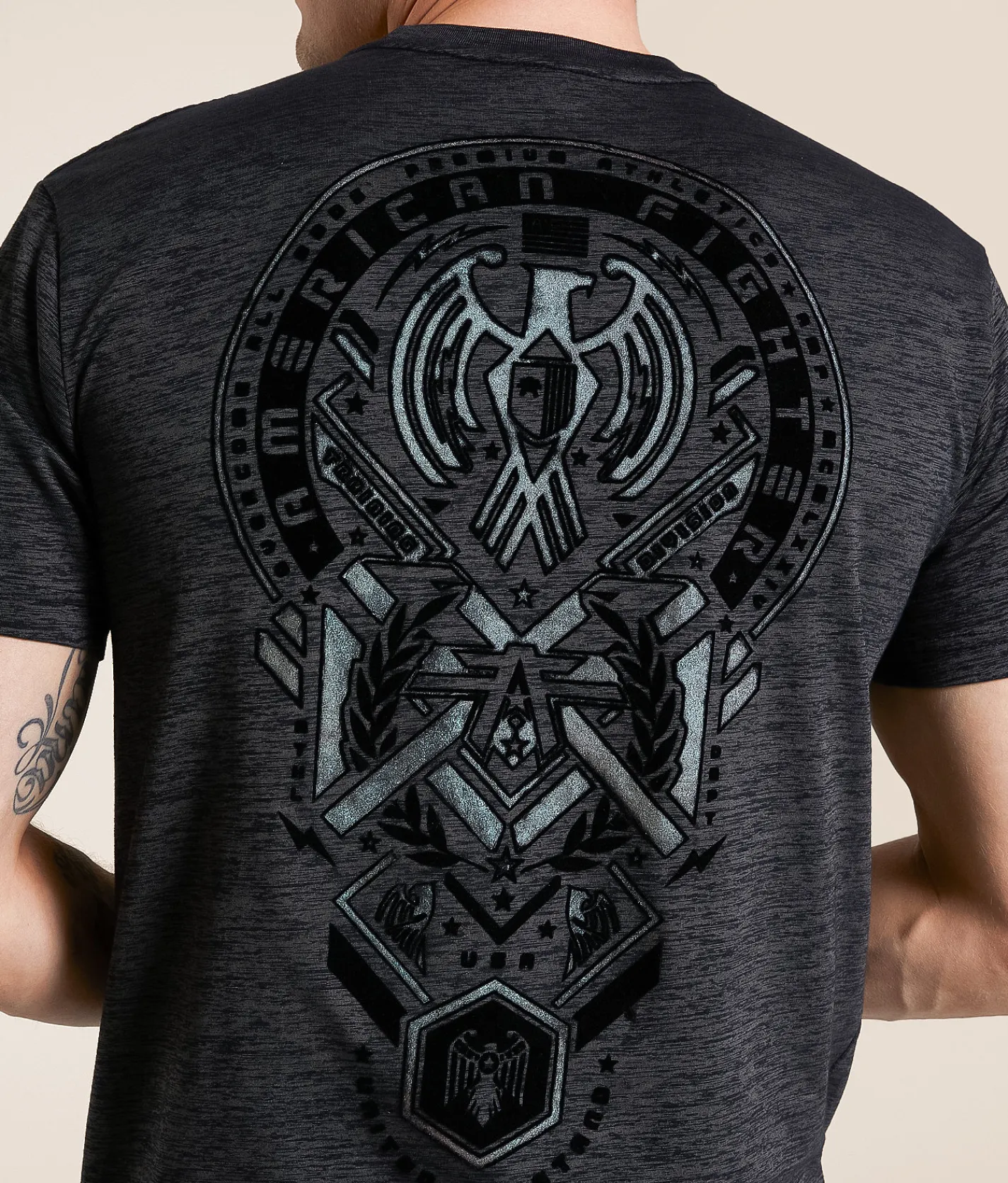 Tops|Graphic T-Shirts | American Fighter Bryceland T-Shirt Black Mass
