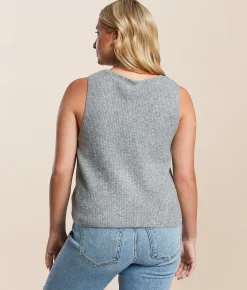 Tops | Z Supply Bryce Sweater Vest Medium Heather Grey