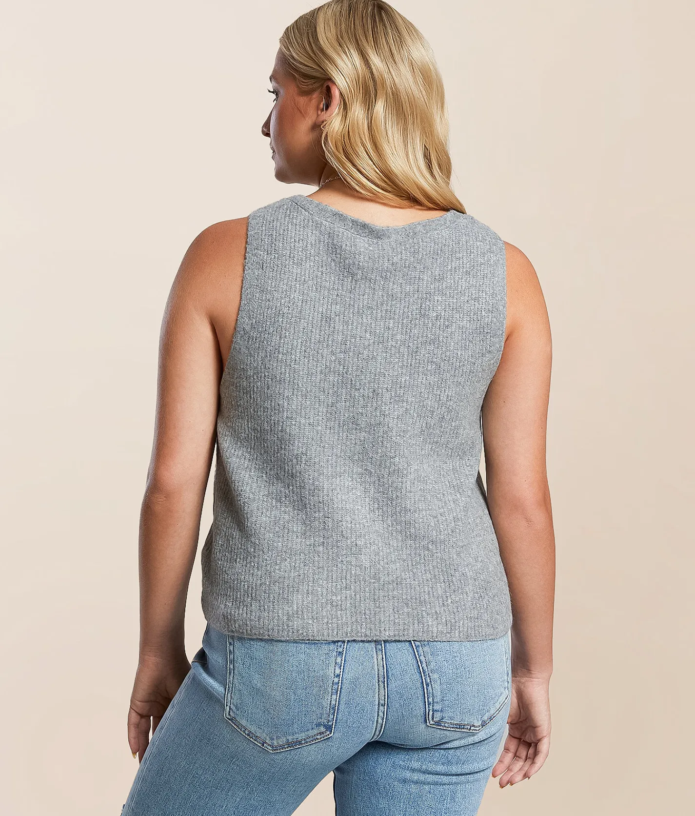 Tops | Z Supply Bryce Sweater Vest Medium Heather Grey