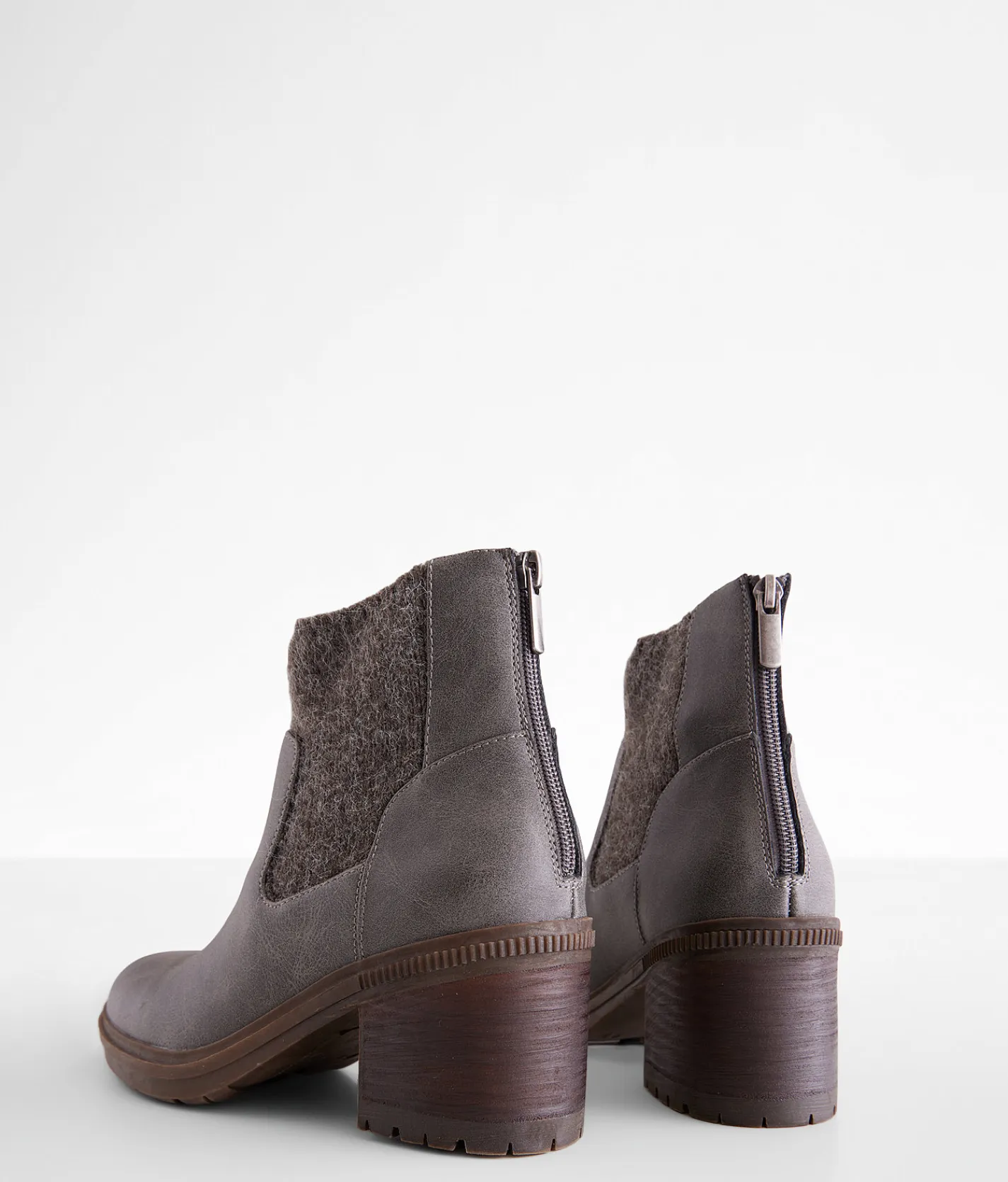 Shoes | Bullboxer B-52 Sweater Knit Ankle Boot Dark Grey