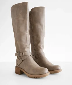 Shoes | Bullboxer B-52 Tall Heeled Boot Taupe