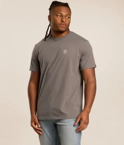 Hooey Buckin' Round T-Shirt Dark Grey