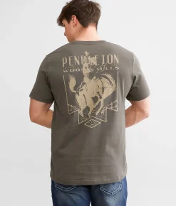 Pendleton Bucking Bronco T-Shirt Army Discount
