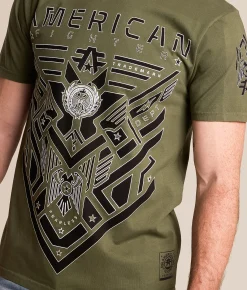 American Fighter Buckingham T-Shirt Peatmoss Hot