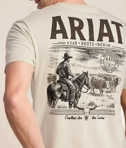 Ariat Buckle Boy T-Shirt Moonstruck Online