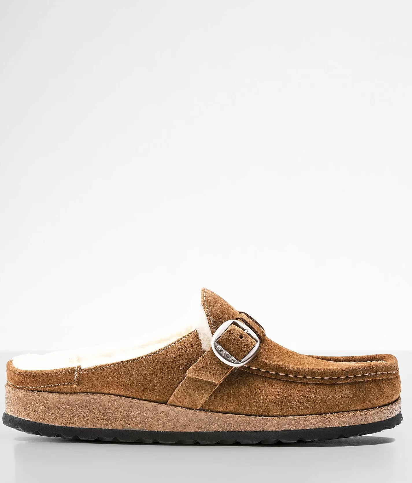 Birkenstock® Buckley Leather Mule Shoe Tea