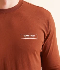 Departwest Buck License T-Shirt Barn Red Online