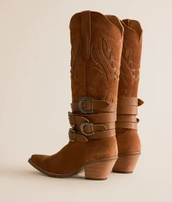 Shoes | Dingo Buck Wild Leather Boot Brown