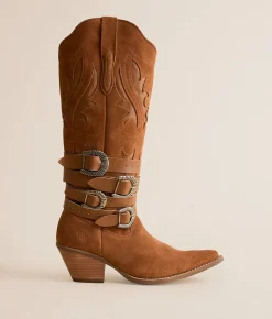 Shoes | Dingo Buck Wild Leather Boot Brown