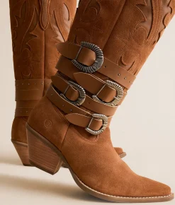 Shoes | Dingo Buck Wild Leather Boot Brown