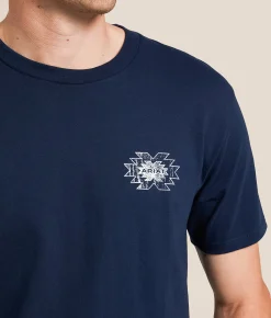 Tops | Ariat Buck Wild T-Shirt New Navy