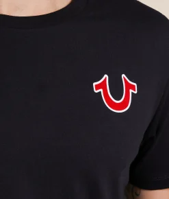 True Religion Buddha T-Shirt Ruby Red Sale