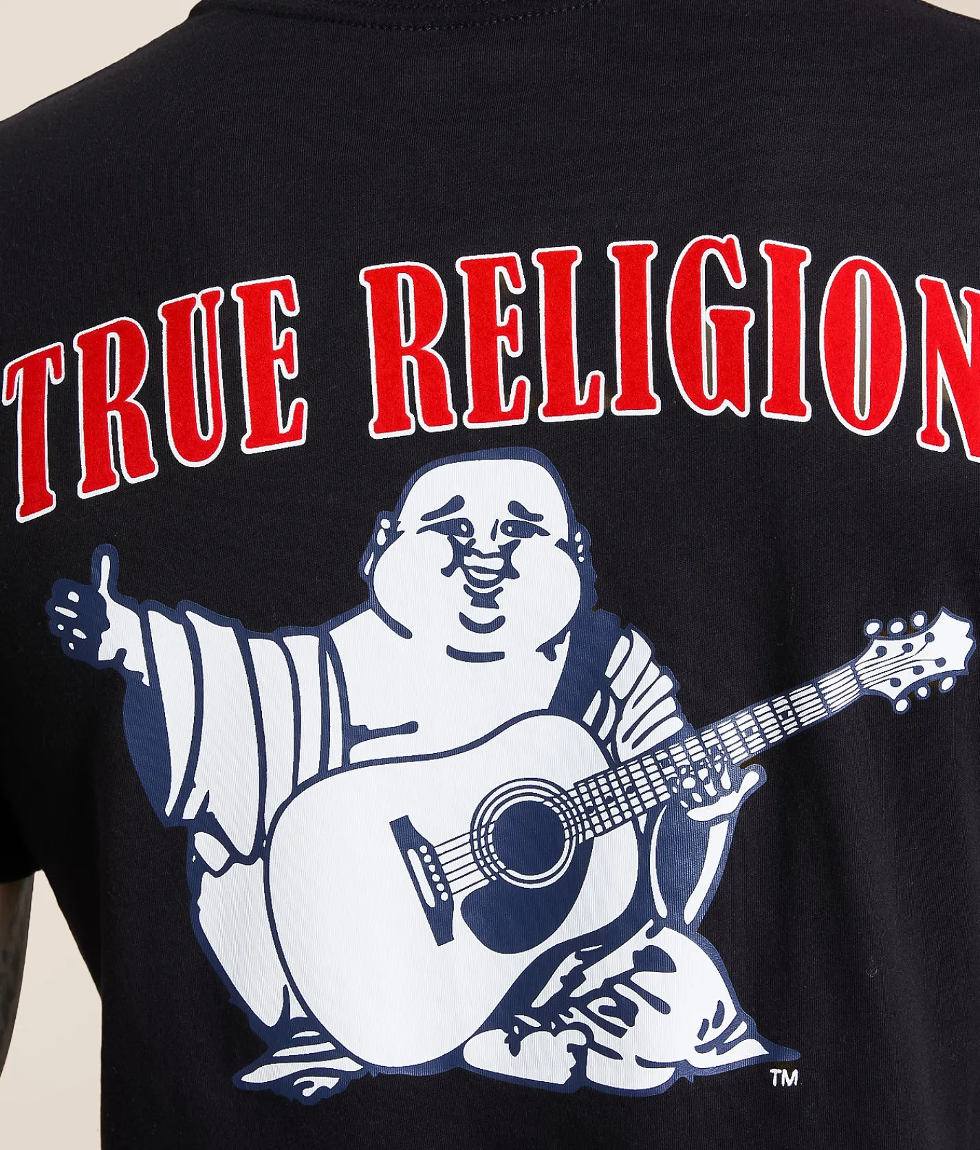 True Religion Buddha T-Shirt Ruby Red Sale