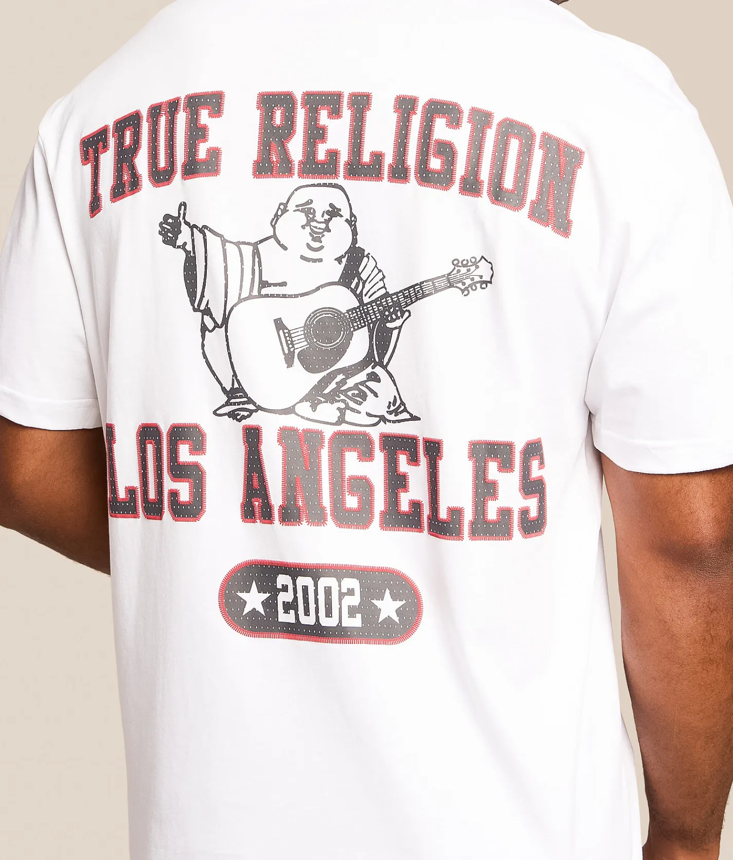 True Religion Buddha T-Shirt Jet Black Hot