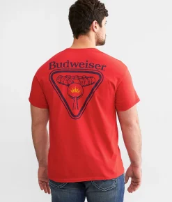 Brew City Budweiser Pool Break T-Shirt Red Sale