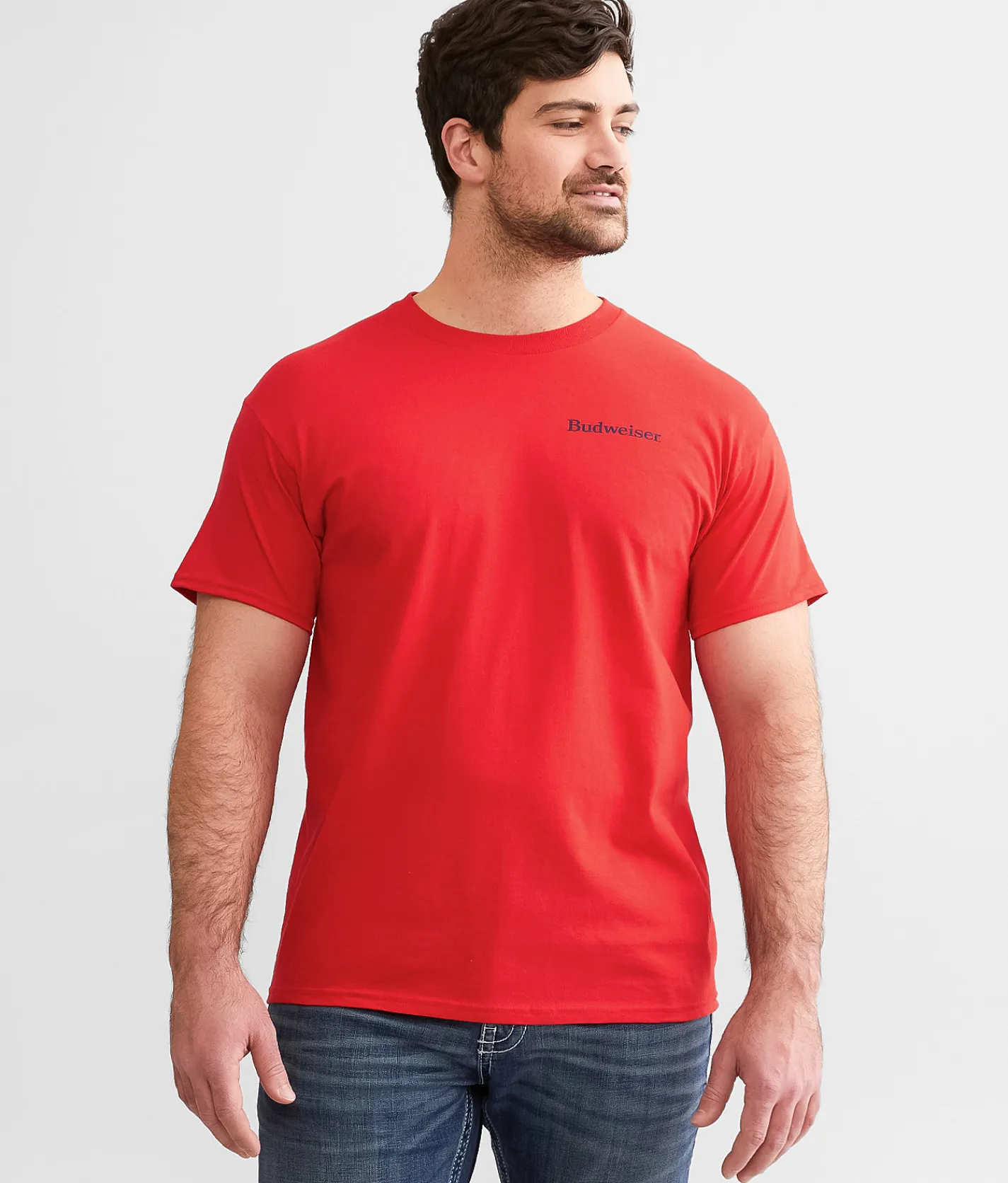 Brew City Budweiser Pool Break T-Shirt Red Sale