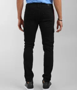 Sale Jeans|Bottoms | PREME Buffalo Moto Cargo Skinny Stretch Jean Buffalo Black