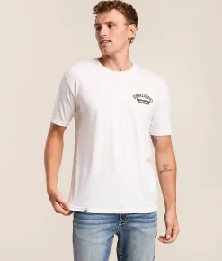 Sendero Provisions Co. Buffalo T-Shirt Vintage White Outlet