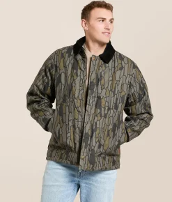 Brixton Builders Ranch Camo Jacket Bark Camo Hot