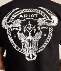 Ariat Bull Roper Stamp T-Shirt Black Hot