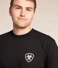 Ariat Bull Roper Stamp T-Shirt Black Hot