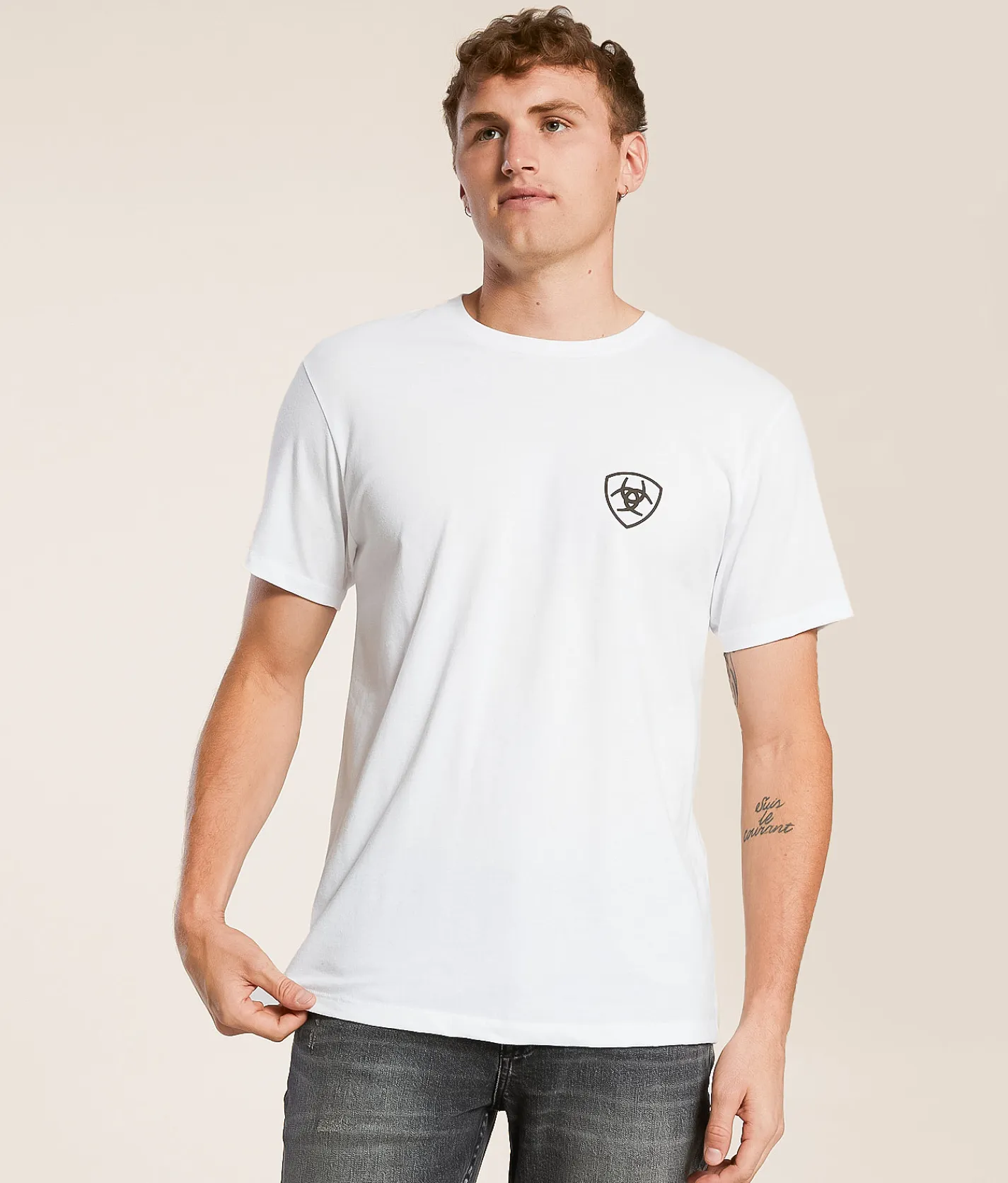 Ariat Bull Roper Stamp T-Shirt Dark Shadow