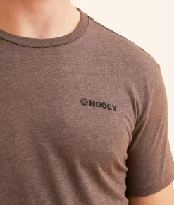 Graphic T-Shirts | Hooey Bull T-Shirt Heather Brown