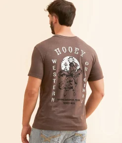 Graphic T-Shirts | Hooey Bull T-Shirt Heather Brown
