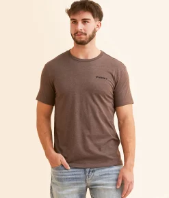 Graphic T-Shirts | Hooey Bull T-Shirt Heather Brown