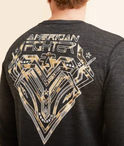Graphic T-Shirts | American Fighter Burleson Thermal Black Mass