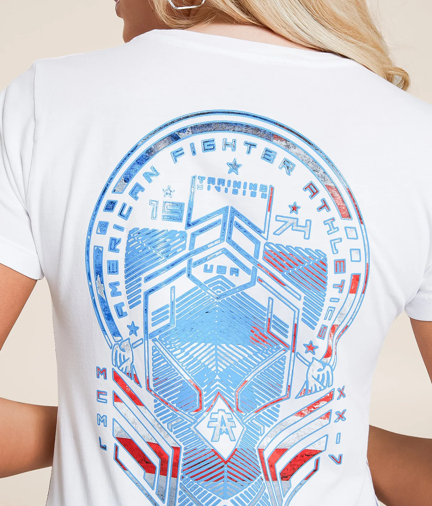 Tops | American Fighter Burley T-Shirt White