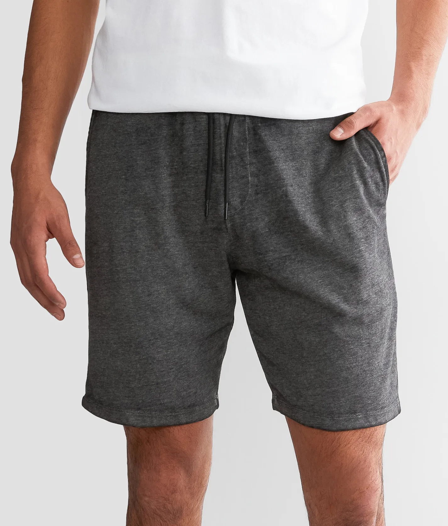 Buckle Black Burnout Lounge Short Dune Discount