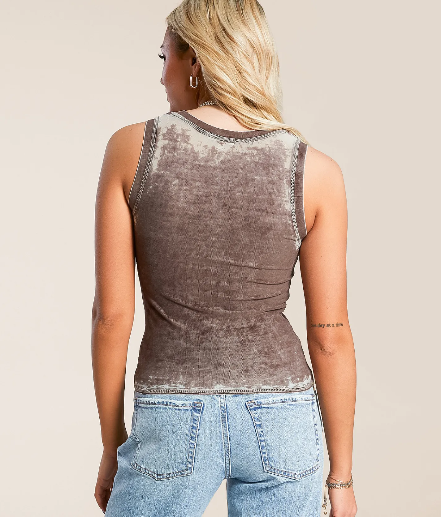 Tops | Gilded Intent Burnout Tank Top Iron