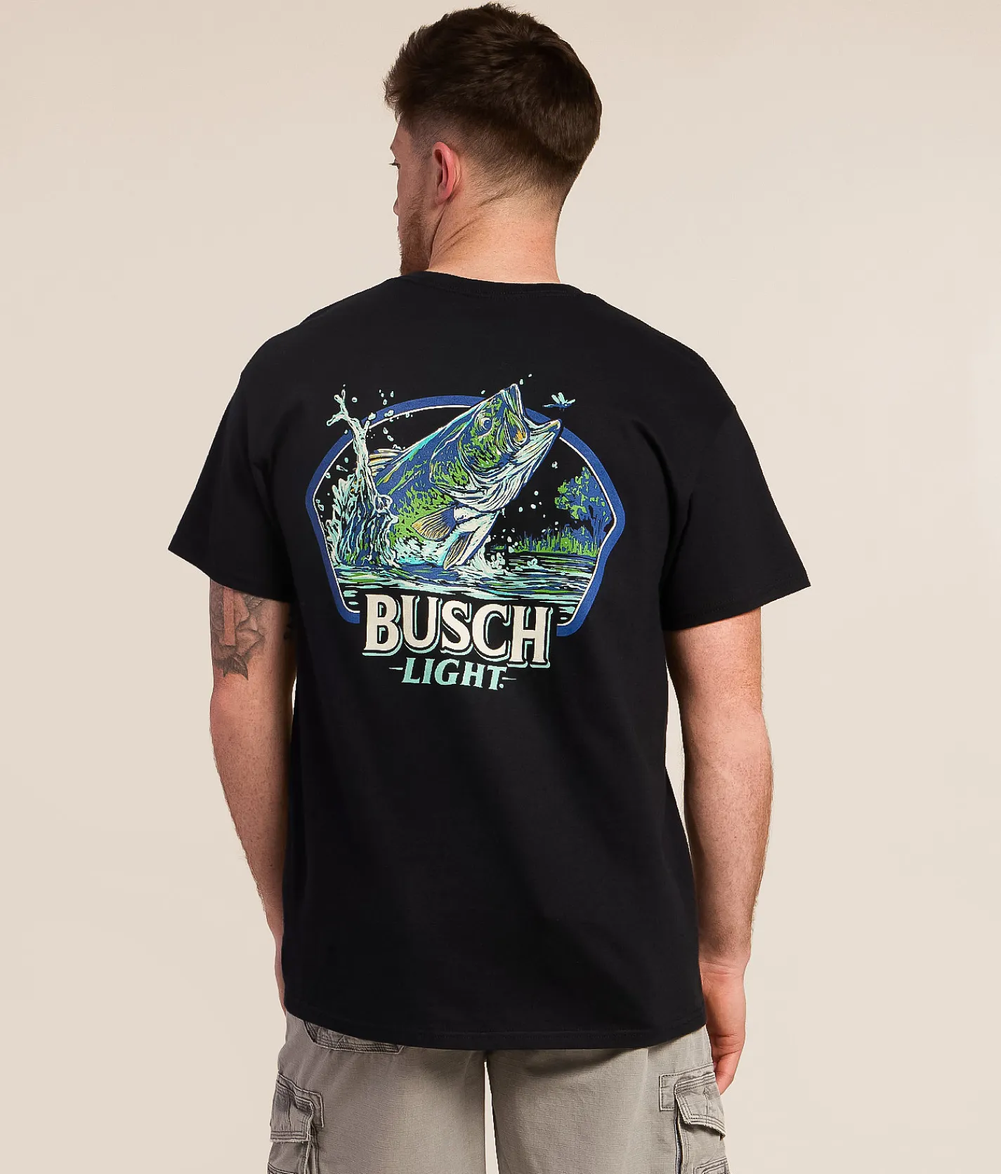 JEDCo Busch Bass T-Shirt Black Best