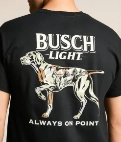 JEDCo Busch Camo Dog T-Shirt Black Hot