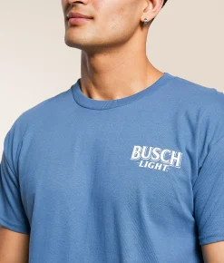 JEDCo Busch Light Best In The Field T-Shirt Slate Blue