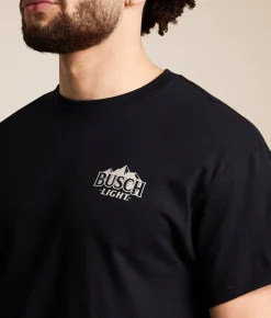 Tops|Graphic T-Shirts | Brew City Busch Light Blending T-Shirt Black