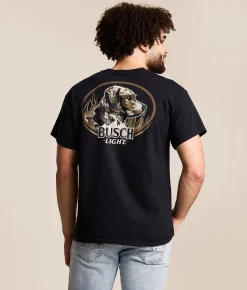 Tops|Graphic T-Shirts | Brew City Busch Light Blending T-Shirt Black