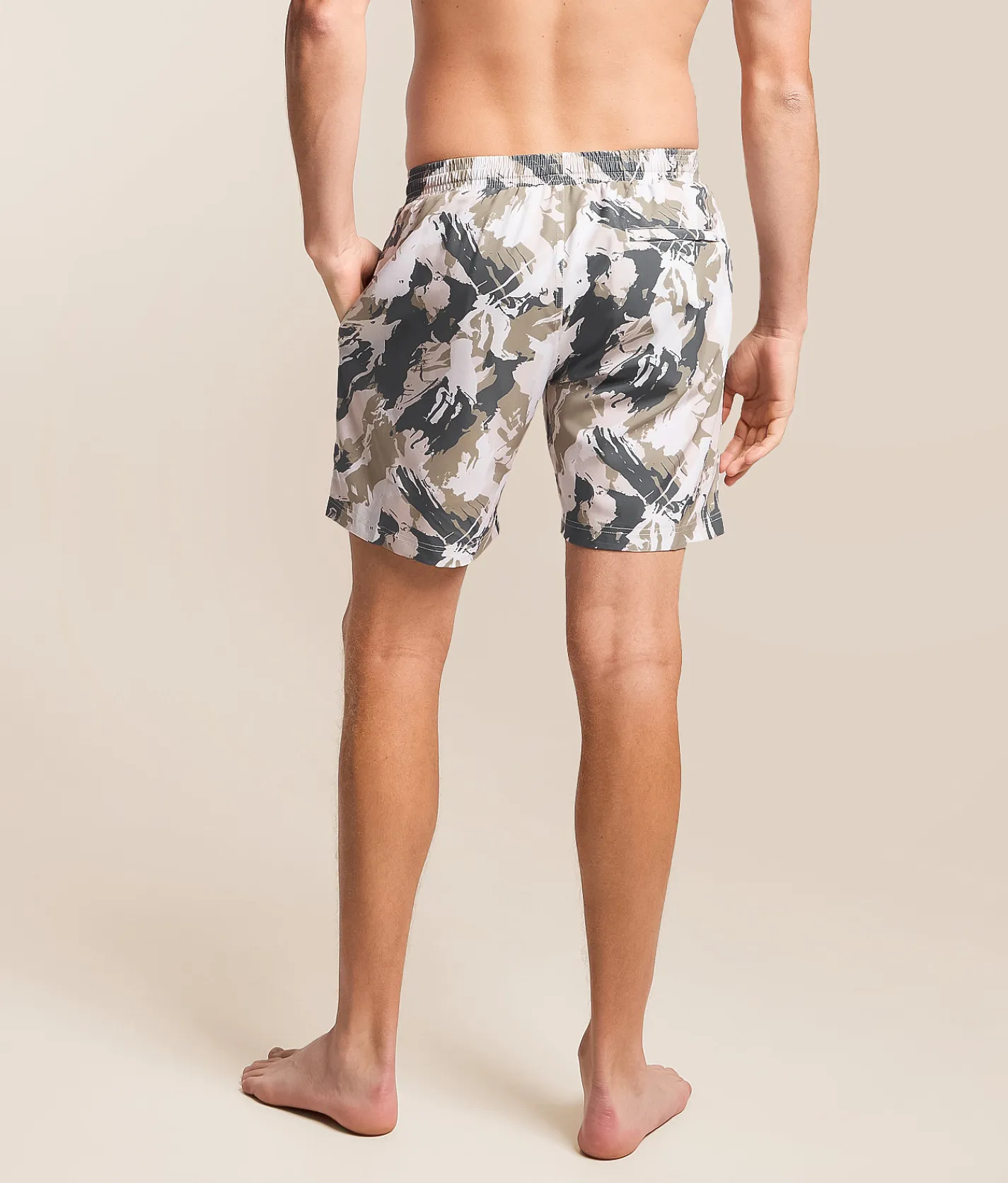 Tropical Bros. Busch Light Stretch Swim Trunks Camo Discount
