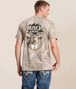 JEDCo Busch Light Whitetail T-Shirt Camo Sale