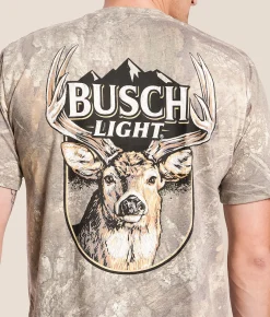 JEDCo Busch Light Whitetail T-Shirt Camo Sale