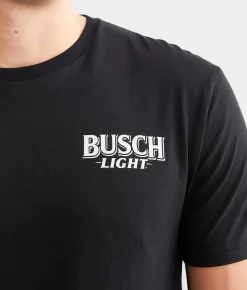 JEDCo Busch Light Deer T-Shirt Black Online