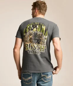 JEDCo Busch Light Dogs In Blind T-Shirt Pepper Online